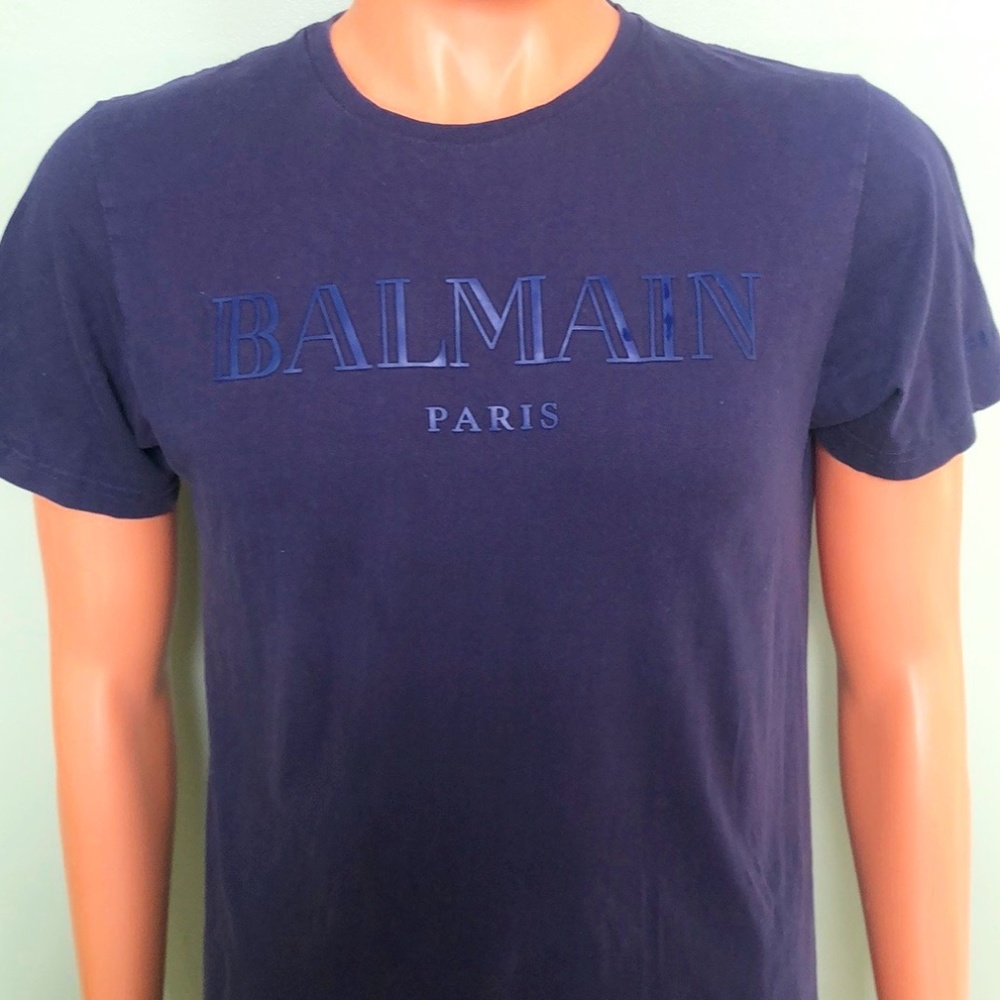 Balmain T-Shirt, Size M,  100% Cotton